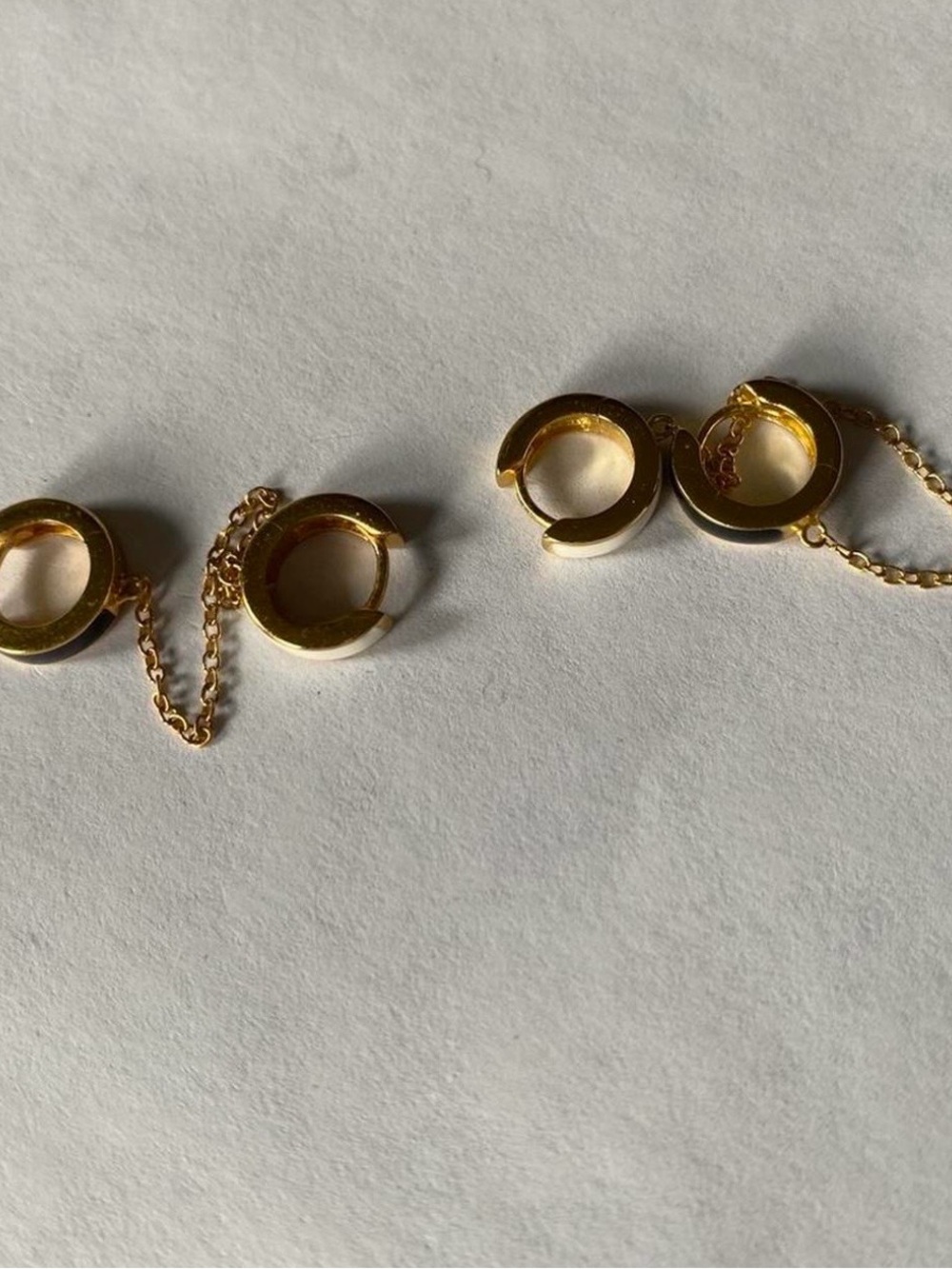 Pair of Earrings for Double Ear Piercing